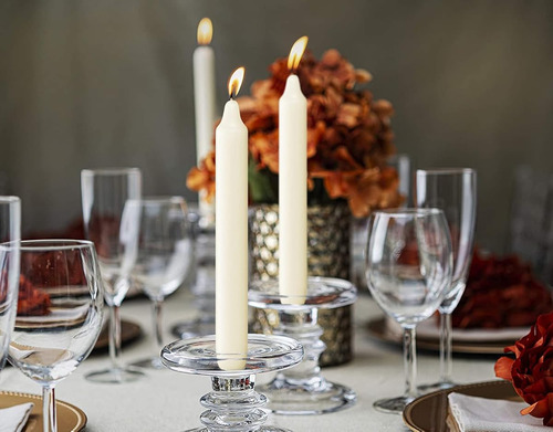 Bolsius, Velas Color Marfil Estrechas Para Fiestas, Bodas