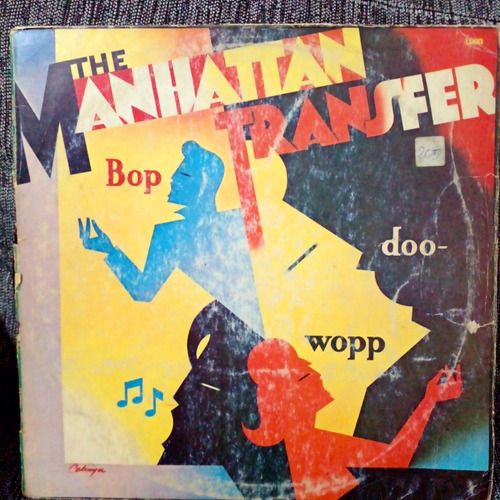 The Manhattan Transfer Disco De Vinilo Lp Bop Doo Wopp 1984