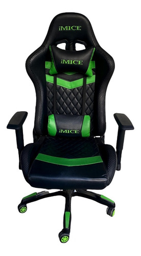 Silla Gamer Profesional Imice Retroiluminada Rgb + Control