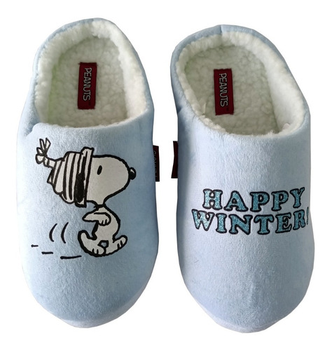 Tbc-pantufla Mujer Winter Snoopy 621034reg