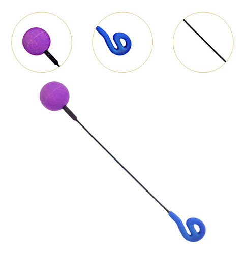 Mazo Para Gong Con Sonido De Ballenas Y Cabeza De Bola De