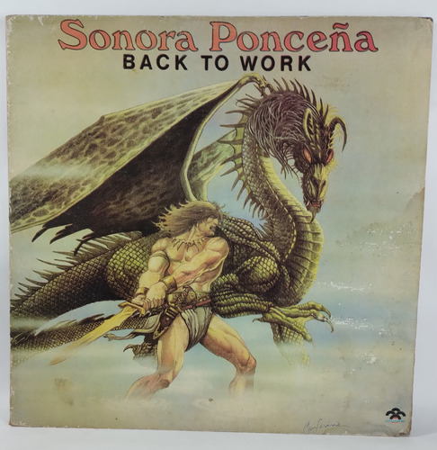 Lp Vinyl  Sonora Ponceña - Back To Work Venezuela 1987 Excel