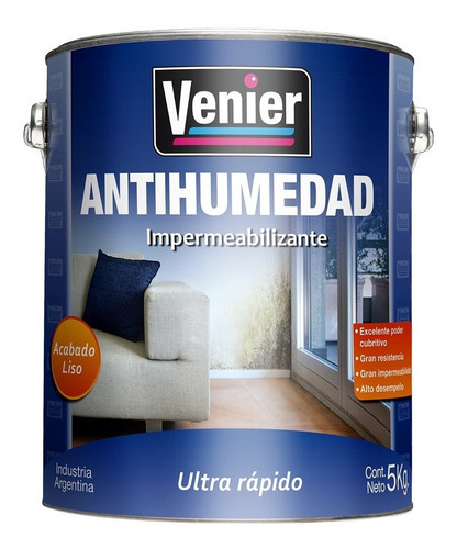 Antihumedad Impermeabilizante Venier X 1 Kg