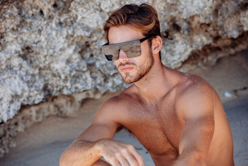 Imagen 4 de 10 de Anteojos Lentes De Sol Rimland Gafas Hombre Mujer Importados