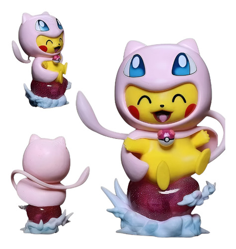 Figura Anime Coleccion Pokemon Gk Pikachu Mew Cosplay