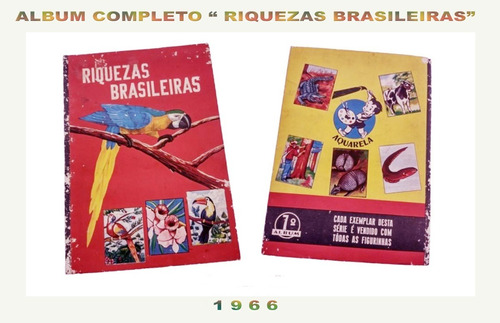 Álbum De Figurinhas Riquezas Brasileiras -1966 C.467