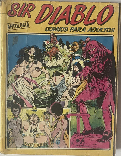 Sir Diablo # 1 2 3 Y 4, Comic Terror Y Erotismo, Ex06 (Usado)