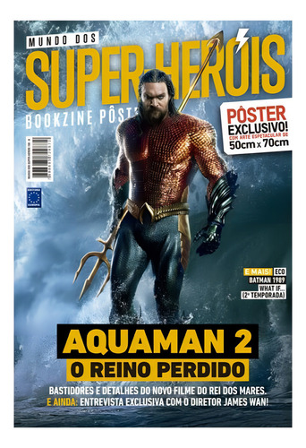 Superpôster Mundo Dos Super-heróis - Aquaman 2, De Editora Europa. Editorial Europa, Capa Mole, Edição 2024-02-29 00:00:00 Em Português