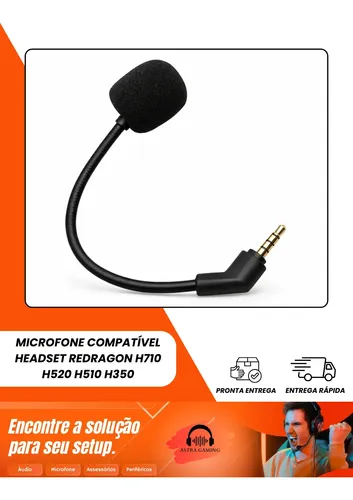 mdrng　おまとめ・2点 Microfone Compatível Headset Redragon H710 H520 H510 H350