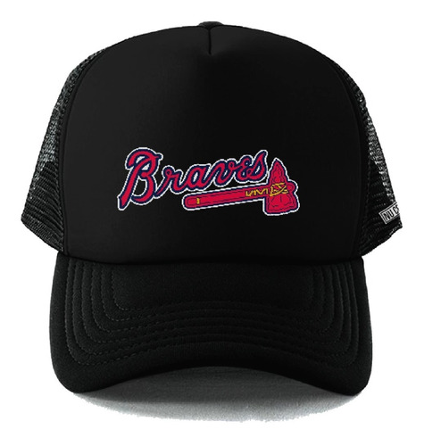 Gorra Deportiva Los Bravos De Atlanta Beisbol Phg 