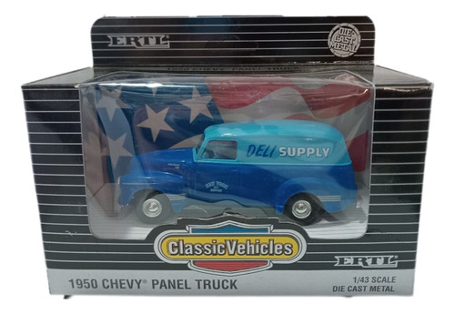 Camioneta Coleccion Chevy Panel Truck ´50 Ertl 1/43