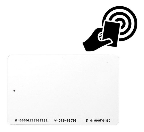 Imagem 4 de 6 de Carto Pvc Proximidade Iso Rfid 125khz - 2.500 Unidades