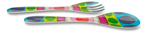 Juego De 2 Piezas Servidor Ensalada Melamina 33 Cm Para Exte