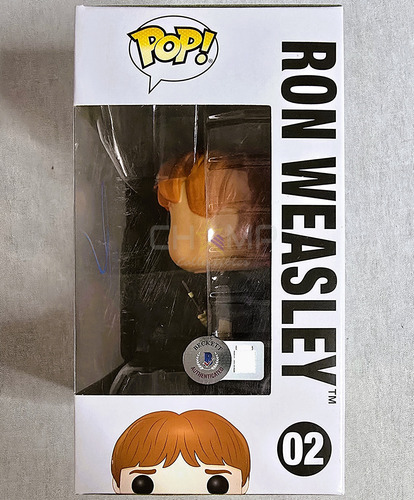 Funko Pop Autografiado Rupert Grint Ron Weasley Harry Potter (Usado)