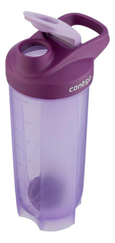 Botella Contigo Shake & Go Fit 829ml Con Mezcladora Color Lavender And Grape