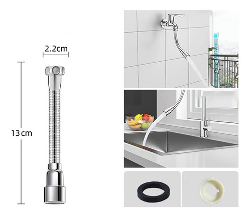 Extensor Extensor De Torneira Com Design De Superfície Abs