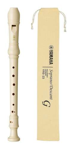 Flauta Dulce Soprano Germana Yamaha Yrs23 Yrs23g Libertella