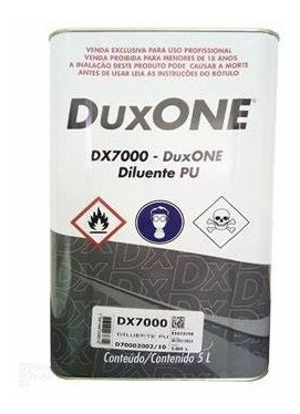 Diluyente Duxone Dx 7000 X 5lt Axalta Tecnopaint