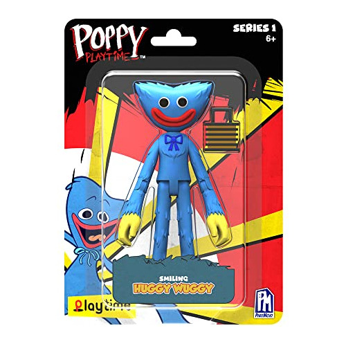 Poppy Playtime - Figura De Acción Sonriente De Huggy Wuggy