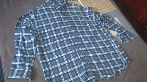 Camisa Xxl Hombre Moda Cuadrada De Algodón | Meses sin intereses