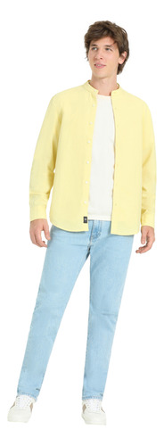 Camisa Band Collar Regular Fit Shirt A1730-0014 Dockers® Hom