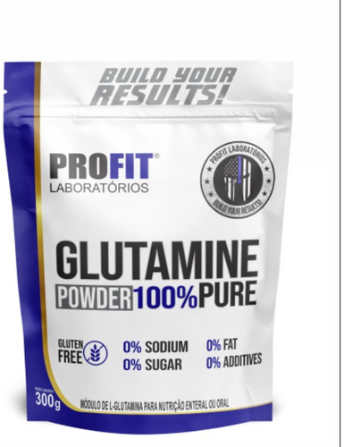 Glutamina 100 % Pura Profit 300 Gs