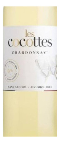 Pack De 4 Vino Blanco Les Cocottes Chardonnay S/alcohol 750