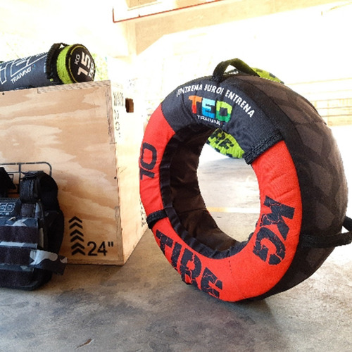 Imagen 8 de 10 de Caucho Crossfit 10kg / Llanta De Entrenamiento