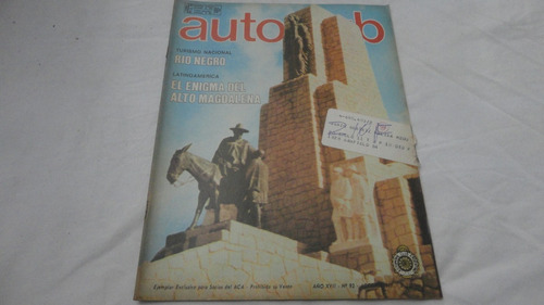 Autoclub 92 Agosto  1977  - Rio Negro