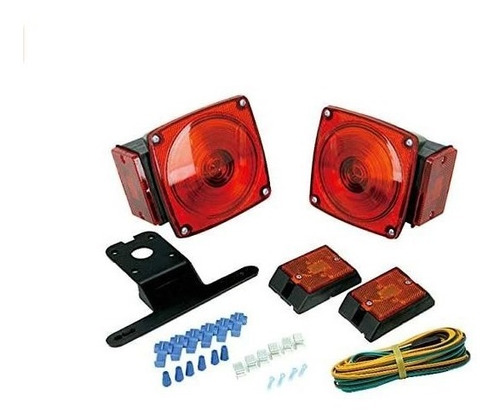 Kit De Luces Para Remolque Traseras Laterales Calaveras 12v