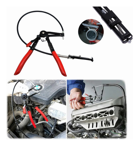 Pinzas Flexible Para Abrazaderas Presión Manguera Auto Tools