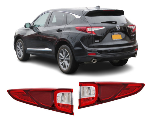 Juego Par Calavera Acura Rdx 2019 2020 Exterior Leds