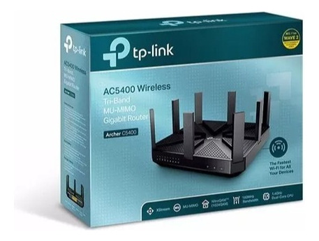 Roteador Tp-link Archer C5400 Ac5400 Tri-band Gigabit V2.0