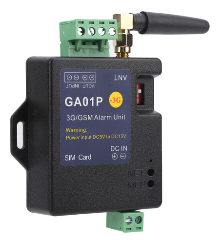 Sistema De Alarma Sms Ga01p 3g/gsm Con Entrada De 1 Vía Mini
