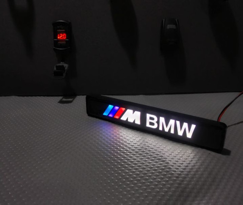 Emblema Bmw Con Luz Led 