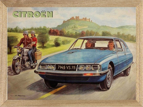 Citroën Maseratti , Cuadro , Publicidad , Poster        X212