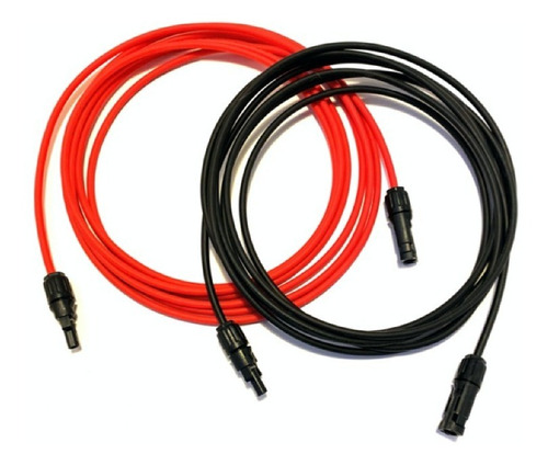 Cable Solar 6 Mm 6 Metros Con Mc4 Slocable