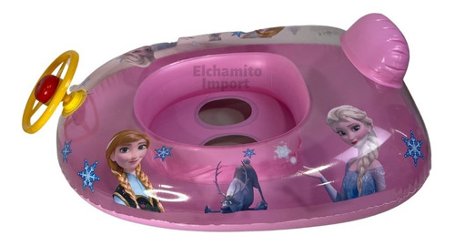 Flotador Inflable  Para Bebe Silla Spiderman/ Frozen