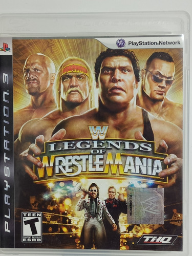 Wwe Legends Of Wrestlemania Para Ps3