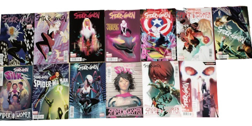 Marvel Comics Radioctive Spider Gwen Lote 2015 (Usado)