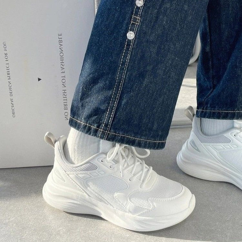 Zapatos Deportivos Mujer Cómodos Casuales Moda Plataforma