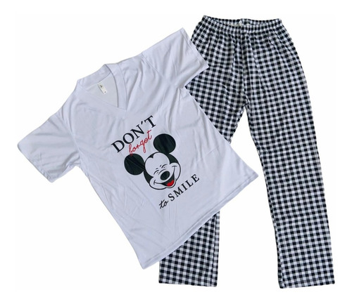 Pijama De Mickey Para Hombre - Pantalón