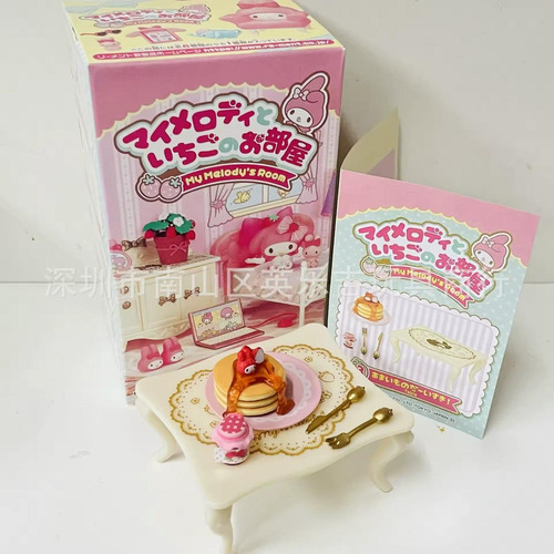 Mystery Box Figura Muebles Mini My Melody's Room 1 Al Azar