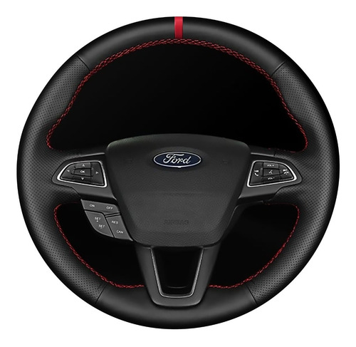 Forro Funda Cubre Volante Ecosport Focus Escape Piel Real