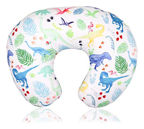 Dinosaur Nursing Pillow Cover, Breastfeeding Pillow Slipcove