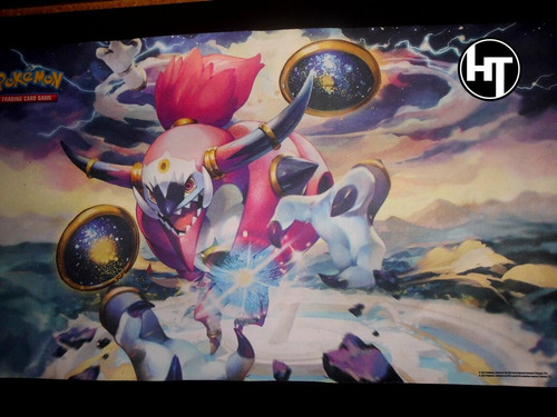 Imagen 4 de 10 de Pokemon, Trading Card Game, Hoopa, Play Mat, 24.5 Pulgadas