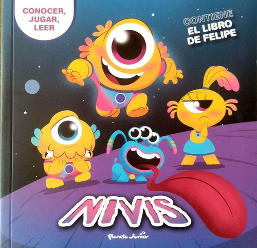 Libro Nivis Amigos De Otro Mundo Disney - Contiene El Libro