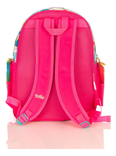 Mochila Sunny Day Think Big, Dream Big Color Plateado