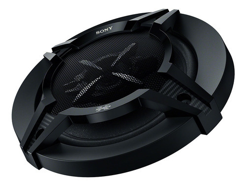 Alto-falantes coaxiais de 3 vias Mega Bass de 16 cm (6,3), cor preta