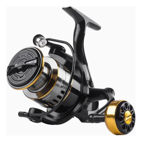 Tuomo Carrete De Baitcasting De 12 Carretes He-7000 Rueda De Pesca Relación 5:2:1 Equipo De Pesca, Universal 5:2:1 He-7000 12 Ejes,accesorios De Pesca Al Aire Libre,barco De Pesca Metálico